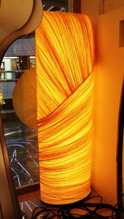 торшер Mino' floor  lamp by Ayala Serfaty for Aqua Creations ( yellow )