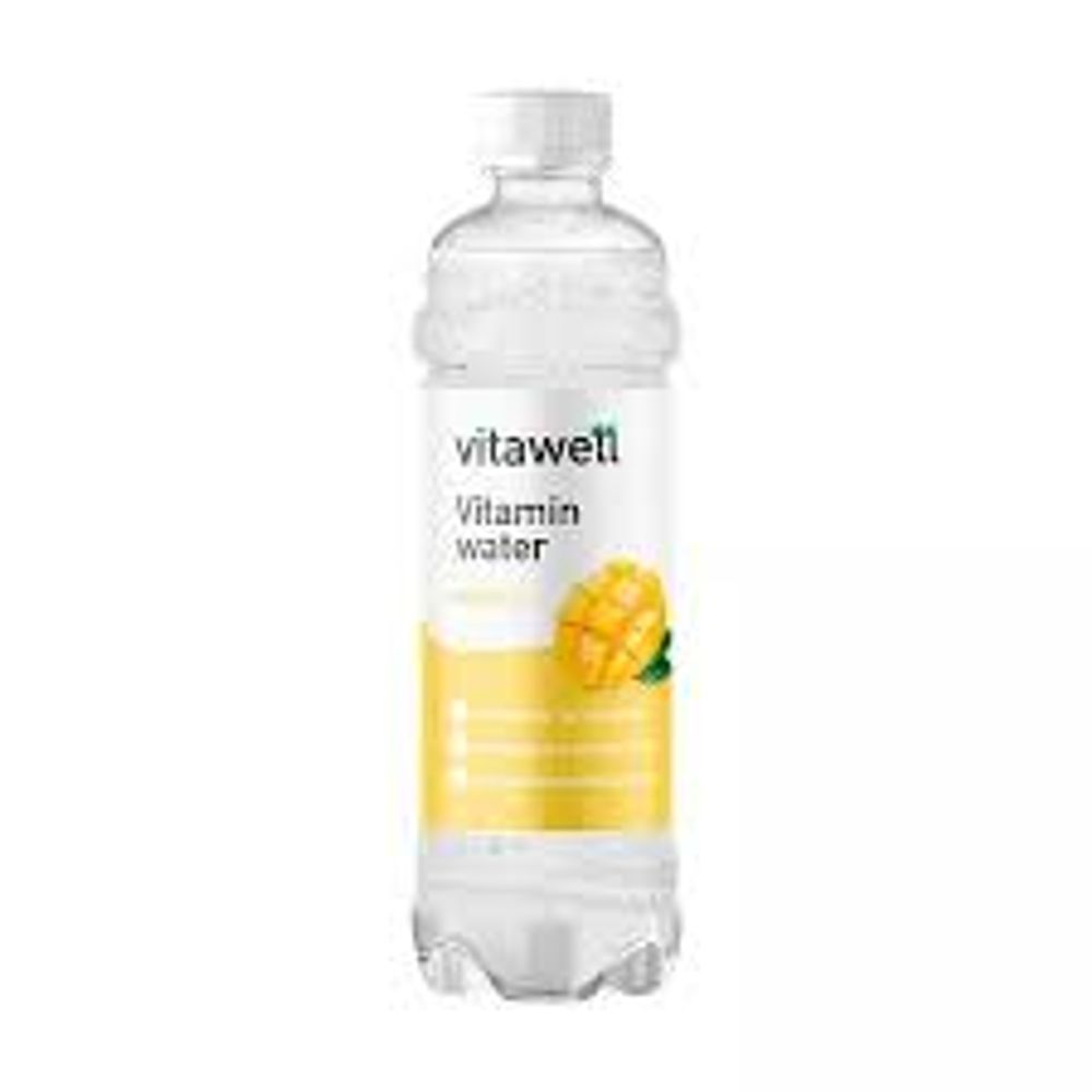 .Напиток Vitamin 500мл слабоГАЗ water Vitawell Манго (12) 5847