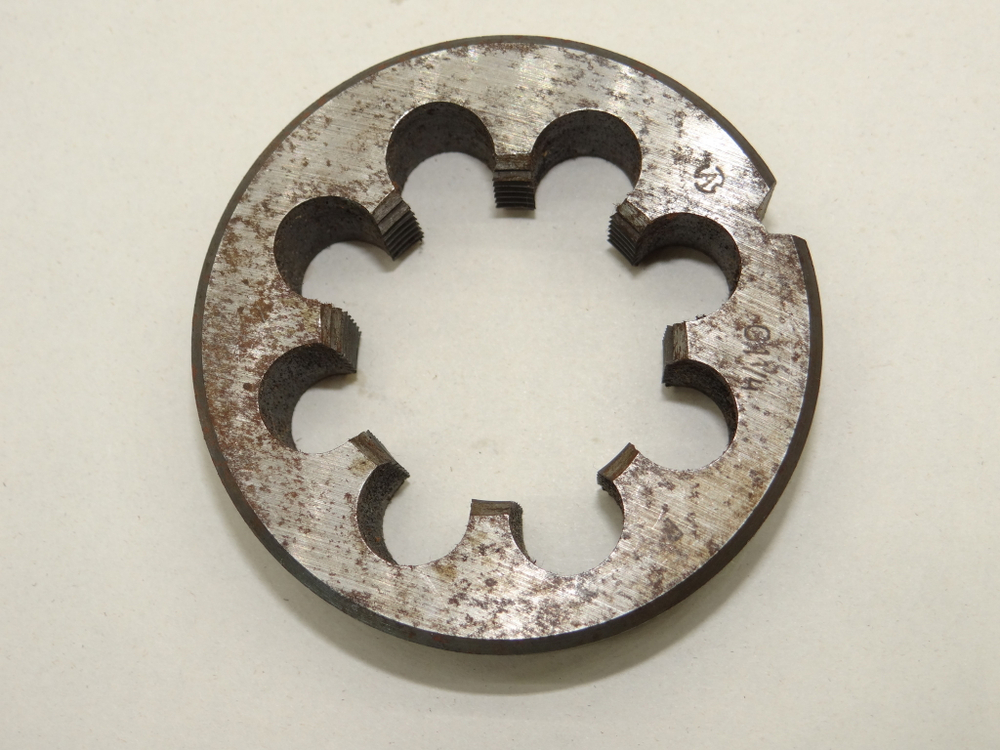 Плашка G 1 1/4" трубная d=75мм