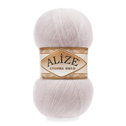 Пряжа Angora Gold, 100г, 550м, 20%шерсть,80%акрил (цена за 1 шт)