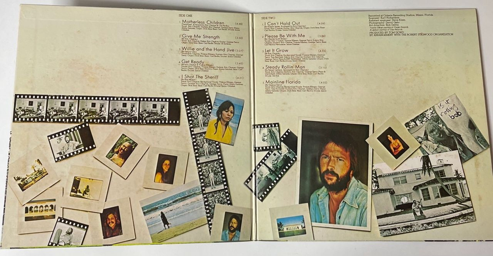 Винтажная виниловая пластинка LP Eric Clapton 461 Ocean Boulevard (Japan 1980) (No Obi) Please Be With Me