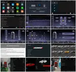Магнитола для Ford Focus 2 2004-2011 (кондиционер) - Kuberg OL-9201-M QLed+2K, Android 12, Быстрая, CarPlay, 4G SIM-слот