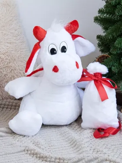 Мягкая игрушка Дракон с мешком