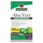 Nature's Answer, алоэ вера, 250 мг, 90 вегетарианских капсул