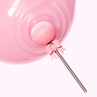 Мини вибростимулятор 12,3см в форме леденца на палочке BeYourLover Lollipop Vibrator Powerful Mini Wand Massager VX219A