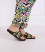 Шлепанцы Just Cavalli - черный(74RB3SZ1ZS785)