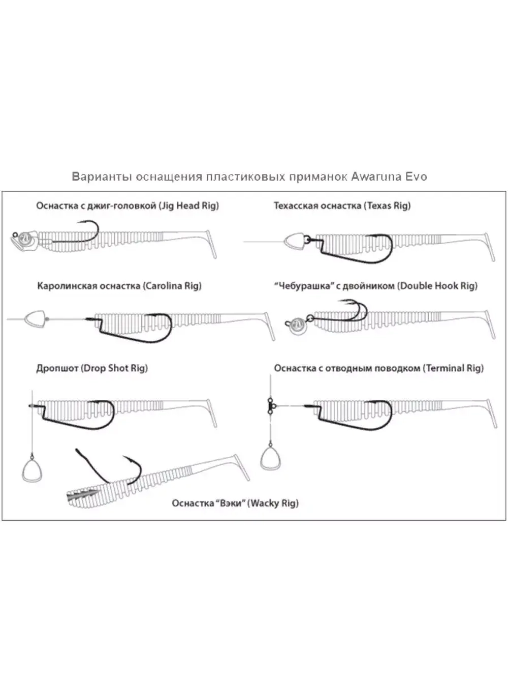 Виброхвост Awaruna Evo,4.0'',100мм,7,1гр,цвет 4224,5 шт/уп.