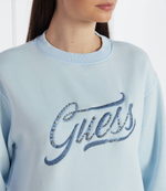 Худи GUESS - голубой(W4RQ14 KB681)