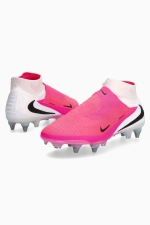 Бутсы Nike Phantom 6 High Elite SG-PRO - розовый