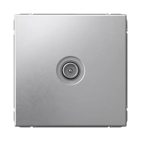 Розетка телевизионная оконечная 1DB Systeme Electric ArtGallery Алюминий GAL000391