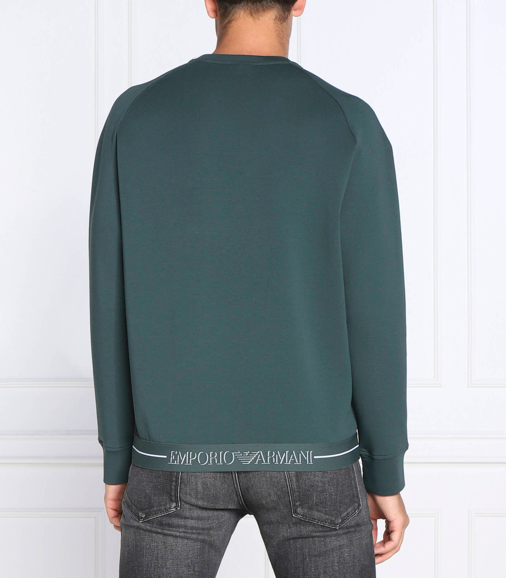 Худи Emporio Armani - зеленый(6L1MM4 1JHSZ)