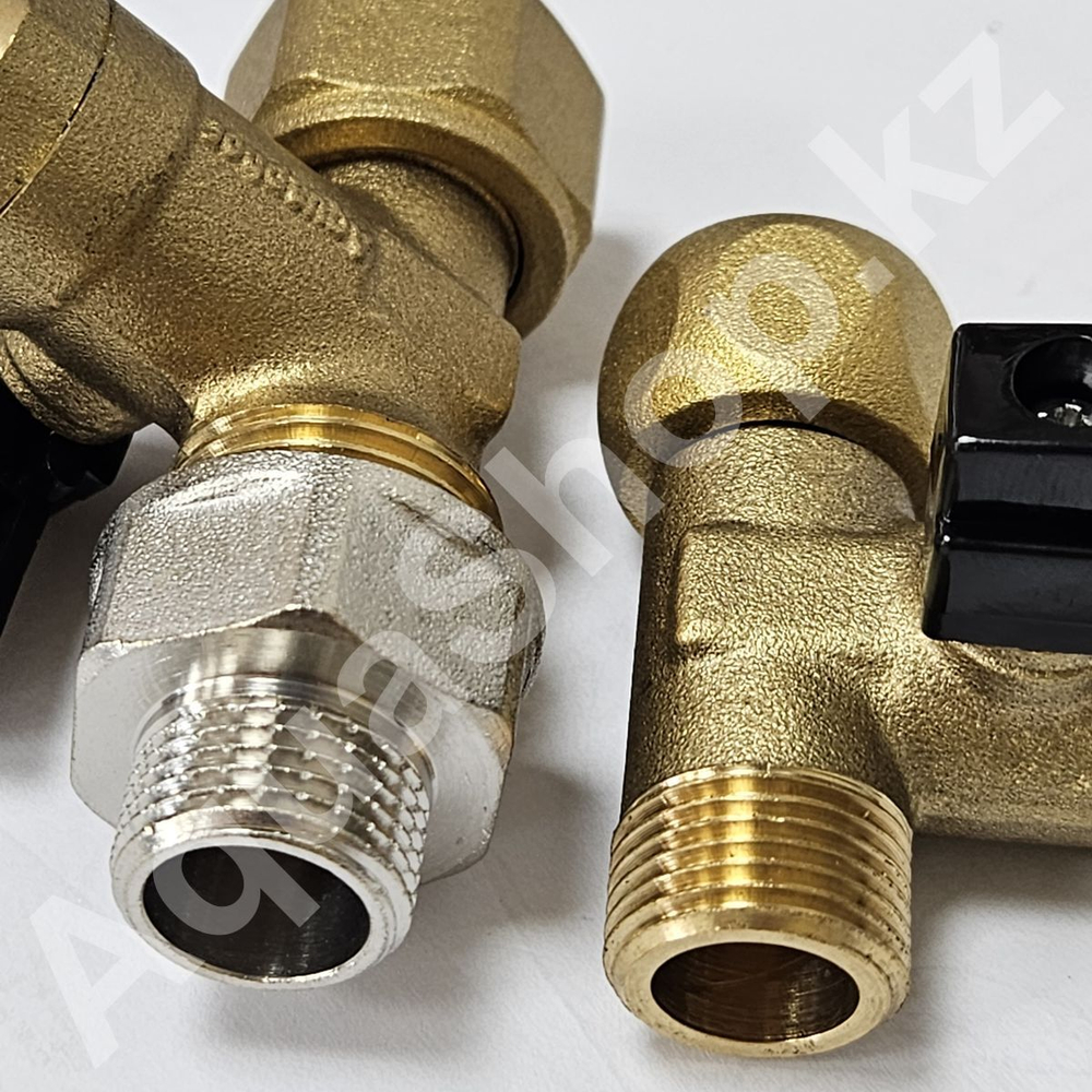 Узел подключения 3/8"(НР)*3/8"(ВР)*1/4"(f)