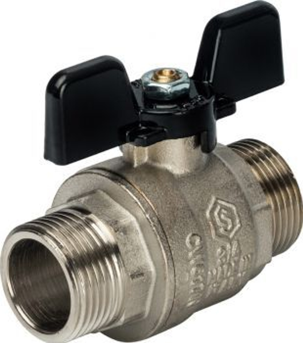 Кран шар STOUT нар-нар 3/4 (бабочка)  58374