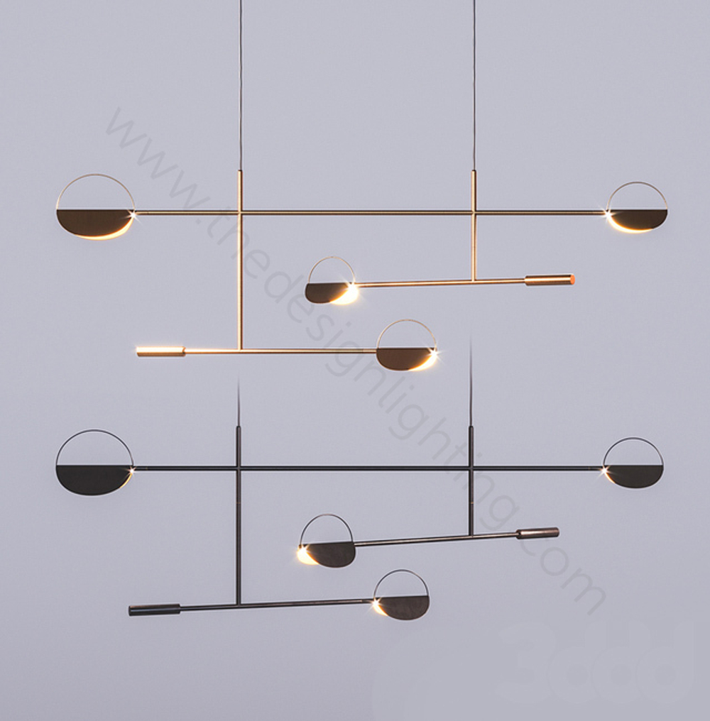 Pendant design lamp  Leaves by Bolia (Gold)