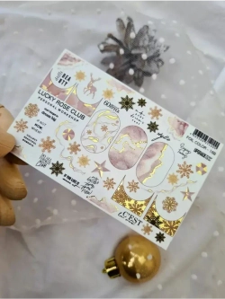 Lucky Rose Слайдеры наклейки для ногтей Foil 163