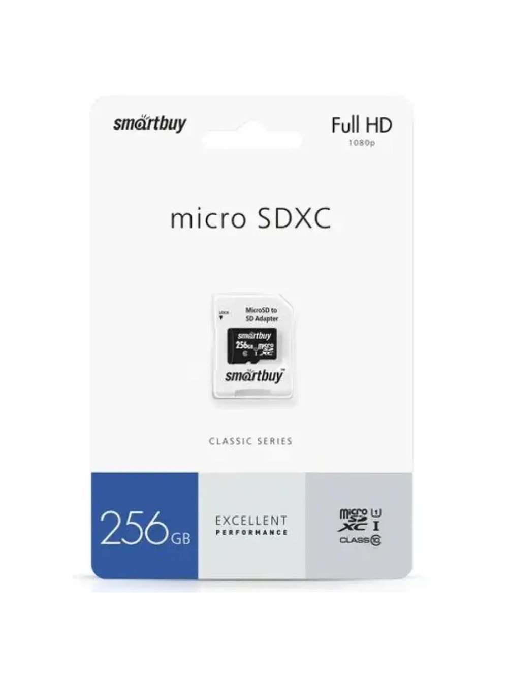 Карта памяти SB256GBSDCL10-01 microSDXC 256 ГБ