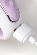 Сиреневый вибратор Satisfyer Charming Smile - 18,5 см. (Цвет: сиреневый)