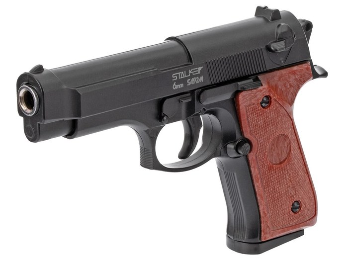 Пистолет пневматический Stalker SA92M Spring (Beretta 92), мини, к.6мм (SA-3307192M)