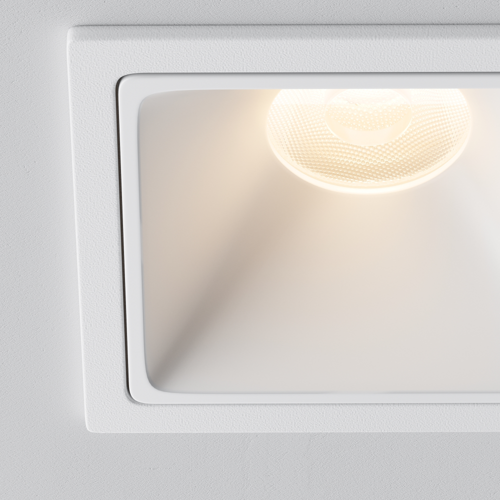 Встраиваемый светодиодный светильник Maytoni Alfa LED DL043-01-10W3K-SQ-W-1