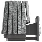 Дровяная банная печь Grill'D Cometa Vega 450 Long Max Stone Pro (Серпентинит)