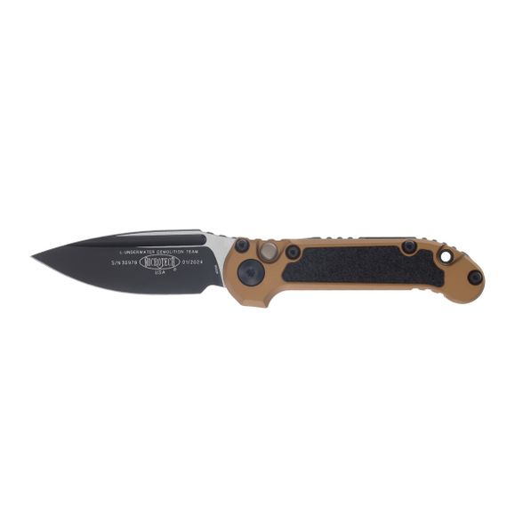 Цена наАвтоматический нож Microtech LUDT Gen III 1135-1TA, сталь M390, рукоять алюминий, бежевый