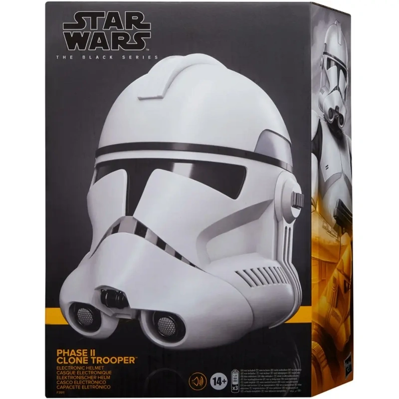 Шлем Hasbro F3911 Star Wars The Black Series Phase II Clone Trooper Premium Electronic Helmet