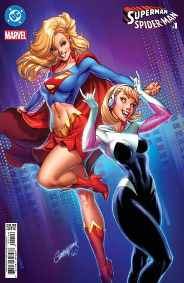 DC Marvel Superman Spider-Man #1 (Cover N) (J Scott Campbell Cover)