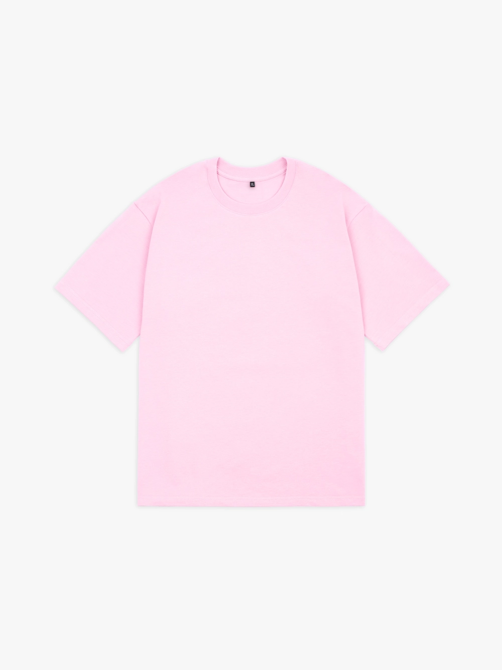 Футболка оверсайз (розовый) 230 г