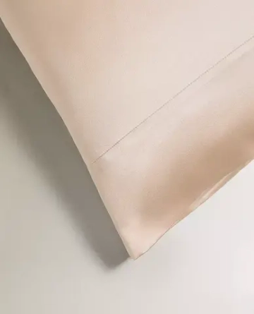 ZARA HOME НАВОЛОЧКА ИЗ 100% ТУТОВОГО ШЕЛКА, РОЗОВЫЙ