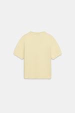 СВИТЕР ИЗ МЯГКОЙ ТКАНИ С КОРОТКИМИ РУКАВАМИ — ZARA