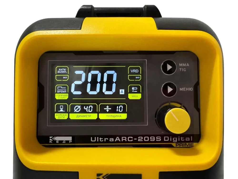 Аппарат инверторный КЕДР UltraARC-209S Digital