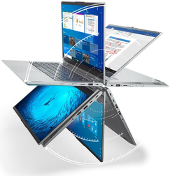 Ноутбук Lenovo Thinkbook 14s Yoga ITL Core i5 1135G7/8Gb/SSD256Gb/Intel Iris Xe graphics/14"/IPS/Touch/FHD (1920x1080)/Windows 10 Professional 64/grey/WiFi/BT/Cam 20WE0002RU