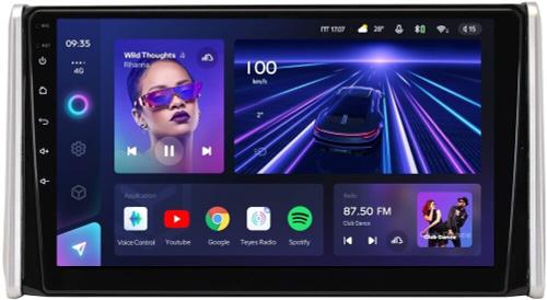 Магнитола для Toyota RAV4 50 2019-2024+ (рынок РФ и ОАЭ) - Teyes CC3 Android 10, Быстрая, CarPlay, SIM-слот