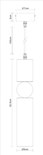 Точечный подвесной светильник Arte Lamp RAN A3162SP-1BK, 1хGU10