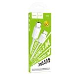 Кабель USB Type-C - USB Type-C HOCO X82 PD60W (черный) 1м (силиконовый)