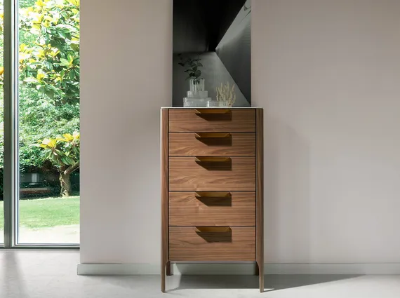Комод Angel Cerda CP1806-A, 107х60 см, орех, керамика