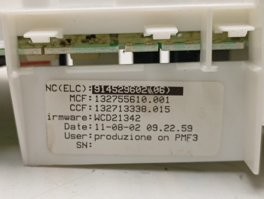 LS60840L кт54 Модуль индикации для стиральной машины AEG 132541765 б/у