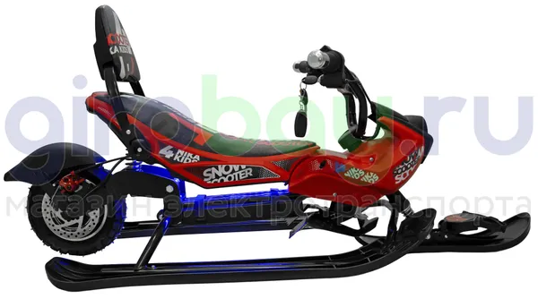 Детский электроснегокат SIMPLY GO-RACE ( Красный ) фото №6