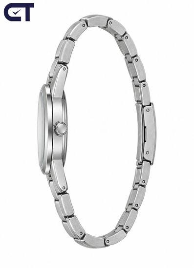CASIO LTP-V001D-1B CASIO Collection женские наручные часы — чёрный циферблат, стальной браслет и тонкая классика