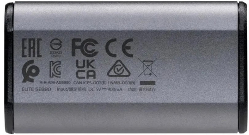 Внешний SSD USB 3.2 Gen 2 Type-C ADATA AELI-SE880-2TCGY 2048 ГБ