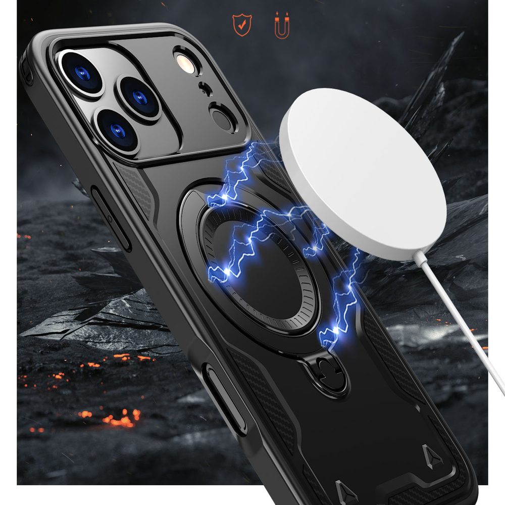 Чехол Magneto Case с кольцом для iPhone 17 Pro