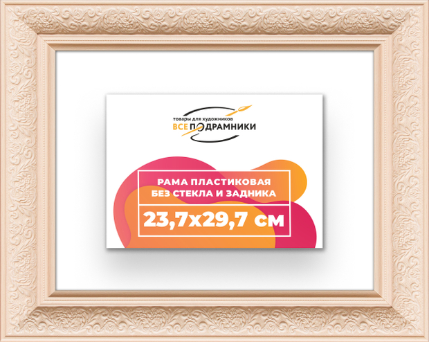 Рама 23,7x29,7 для картин и фотографий