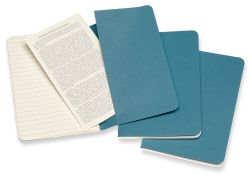 Блокнот Moleskine Cahier Journal Pocket 90x140 мм 64 стр линейка 3 шт/уп (CH011B44)