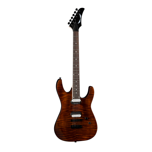 DEAN MD24 FM TGE - электрогитара,flame top, H+H, 24 лада,махагон,цвет:тигровый глаз