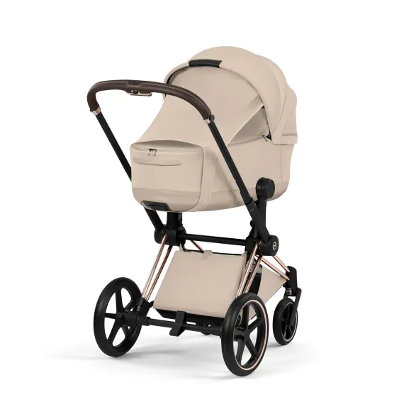 Детская коляска Cybex Priam V Style 2 в 1 Cozy Beige на раме Rosegold