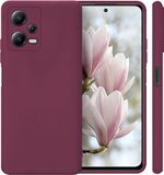 Мягкий Soft Touch чехол из силикона для XIAOMI REDMI NOTE 12 5G / POCO X5 (не PRO!) с бархатной подкладкой