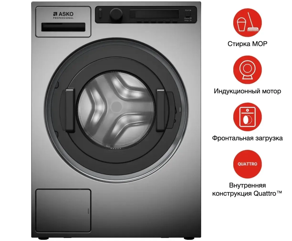 Профессиональная стиральная машина Asko WMC8944PB.T