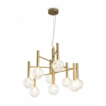 Люстра на штанге Freya Luce FR5584CL-L45G