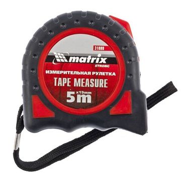 Рулетка STRONG 5 м x 19 мм MATRIX 31080