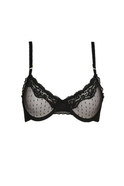 сетевой бюстгальтер Stella McCartney - черный(S6R240990)